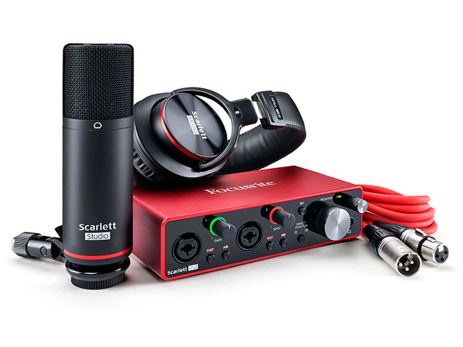Interface Audio Usb Focusrite Scarlett 2i2 Studio Pack 3rd Gen Sud Musique