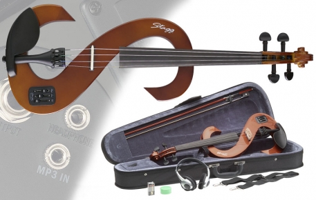 violon electrique stagg evn 4/4 avec étui soft case et archet