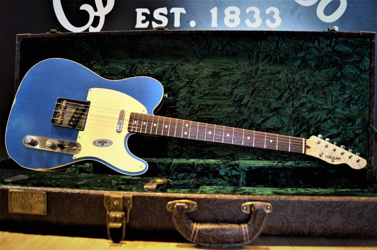 Maybach Teleman T61 Lake Placid Blue Aged Custom Shop Disponible à Arles