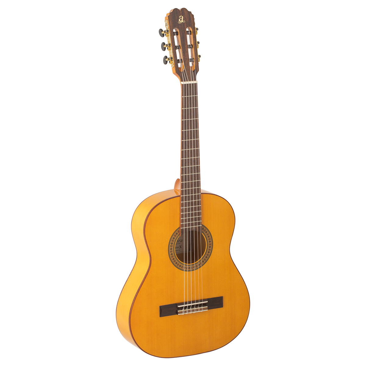 La guitare flamenco Admira Triana offre un confort de jeu exceptionnel et un son authentique apprécié des passionnés de flamenco, à Arles.